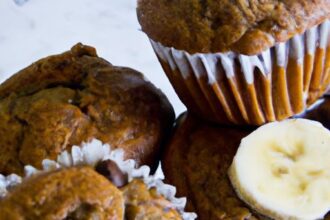 Banana & Chocolate Chip Muffins: A Perfect Sweet Blend