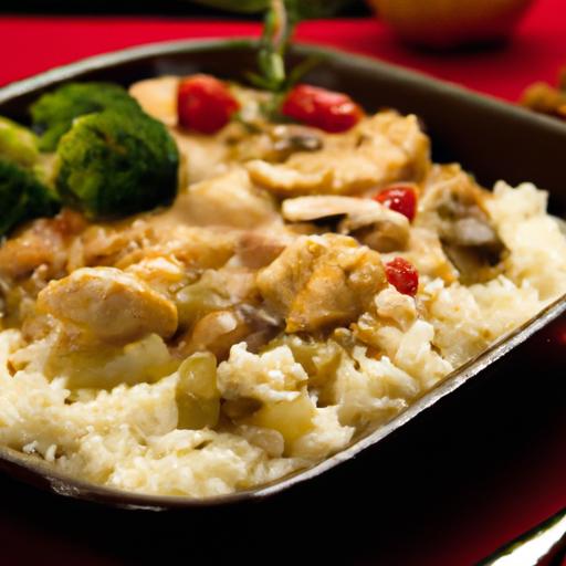 Hearty Chicken & Mushroom Rice Casserole: A Comfort Classic