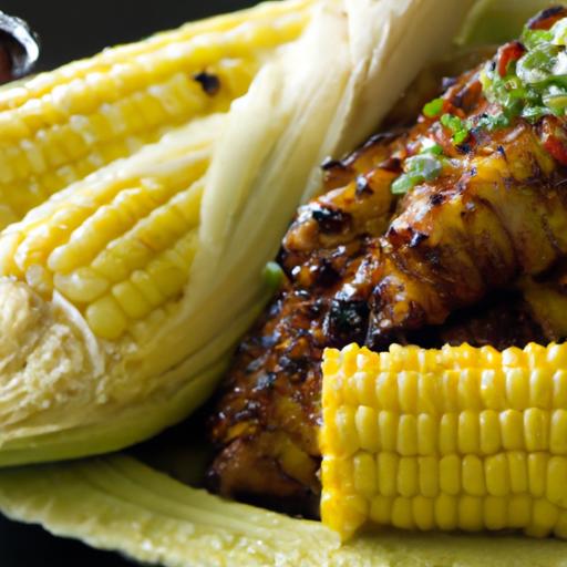 Savor the Flavors: BBQ Chicken and Corn on the Cob Delight