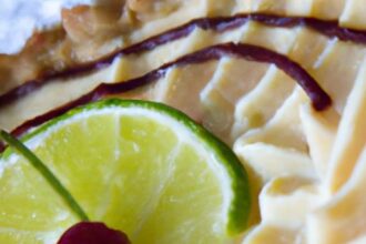 Zesty Vegan Key Lime Pie: A Refreshing Plant-Based Twist