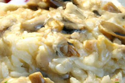 Hearty Chicken & Mushroom Rice Casserole: A Comfort Classic