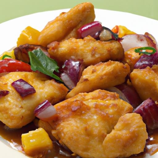 Crispy Baked Sweet and Sour Chicken: A Flavorful twist