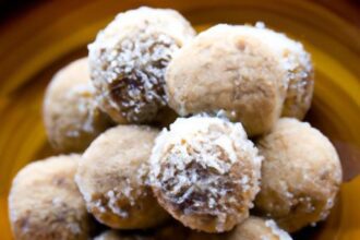 Power Up: Peanut Butter Energy Balls with Coconut Powder Boost