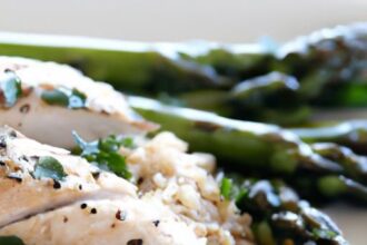 Calories Uncovered: Grilled Chicken, Rice & Asparagus Guide