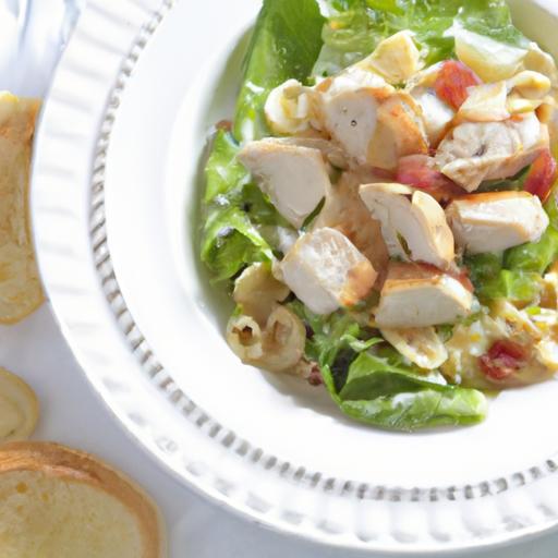 Crisp Meets Creamy: The Ultimate Chicken Caesar Pasta Salad