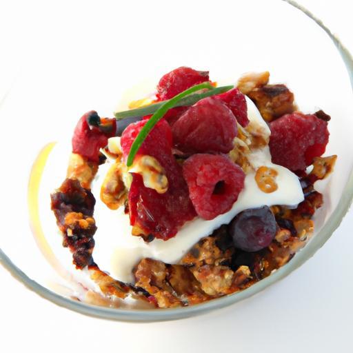 Delight in Yogurt Parfaits: Granola & Fresh Berry Bliss