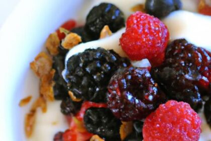 Brighten Your Day: Yogurt Parfaits with Berries & Granola