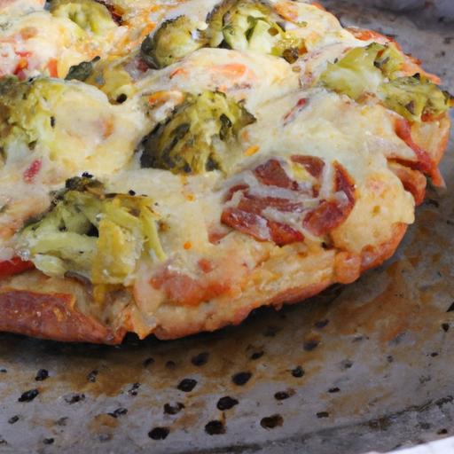 Delicious Low-Carb Cauliflower Pizza Crust with Tasty Toppings