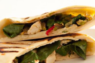Wholesome Chicken & Spinach Stuffed Pitas: A Perfect Meal