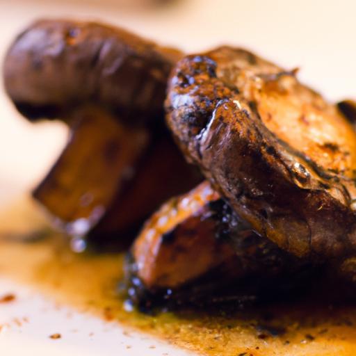 Savor the Flavor: Grilled Portobello Mushrooms with Balsamic Glaze