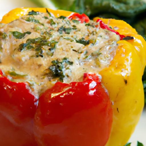 Savory Chicken & Spinach Stuffed Peppers: A Nutritious Delight
