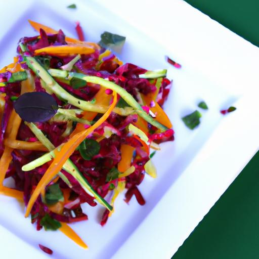 Vibrant vegan Carrot & Beetroot Salad: Fresh, Flavorful delight