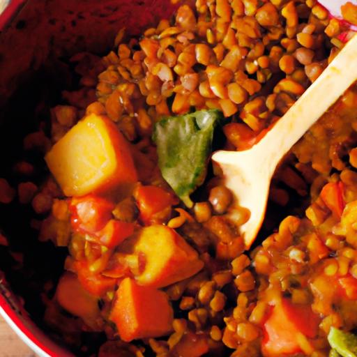 Wholesome Red Lentil & Sweet Potato Curry: Simple Ingredients, Big Flavor