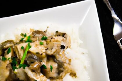Creamy Mushroom Chicken and Rice: A Comfort Food Classic