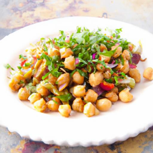 Crunchy Roasted Chickpea Salad: A Flavorful Nutrition Boost
