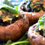 Savory Spinach & Feta Stuffed Portobello Mushrooms Delight