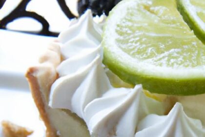 Zesty Vegan Key Lime Pie: A Refreshing Plant-Based Treat
