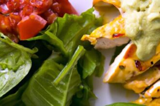 Zesty Low-Carb Grilled Chicken with Creamy Avocado Salsa