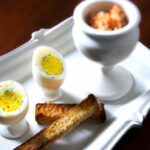 Perfectly Soft-Boiled Eggs with Crispy Garlic Toast Soldiers