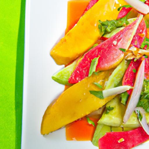 Refreshing Mango Salad: A Zesty Twist to Summer Eats