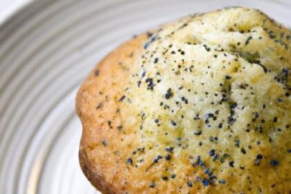 Zesty Lemon & Poppy Seed Muffins: A Bright Baking Delight