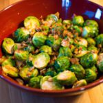 Crispy Vegan Garlic Sautéed Brussels Sprouts Delight