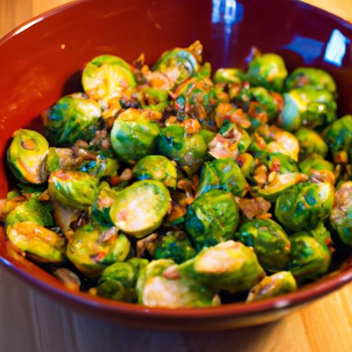 Crispy Vegan Garlic Sautéed Brussels Sprouts Delight