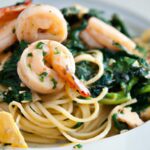 Savor the Perfect Blend: Shrimp and Spinach Pasta Delight