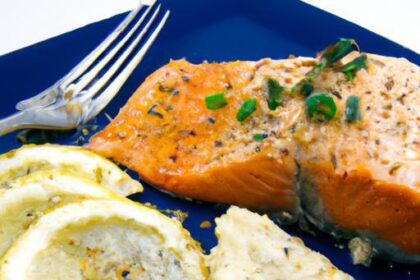 Savor the Flavor: Baked Salmon with Garlic & Dijon Twist