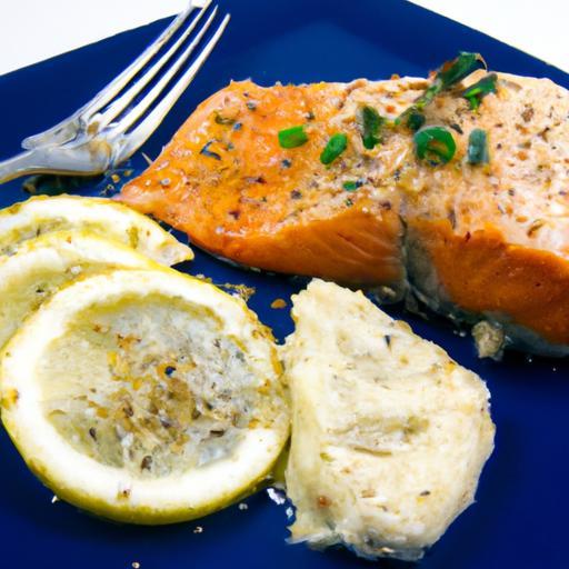 Savor the Flavor: Baked Salmon with Garlic & Dijon Twist