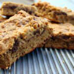 Chewy Chocolate Chip Peanut Butter Oatmeal Bars Recipe