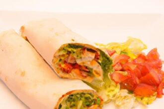 Crispy Air Fryer Chicken Shawarma Wrap: Easy & Flavorful