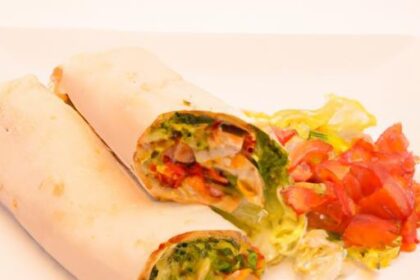 Crispy Air Fryer Chicken Shawarma Wrap: Easy & Flavorful