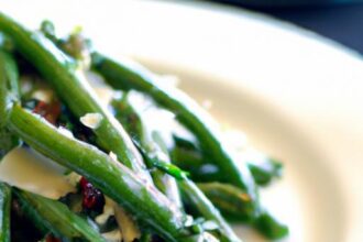 Crispy Roasted Green Beans with Parmesan: A Savory Delight