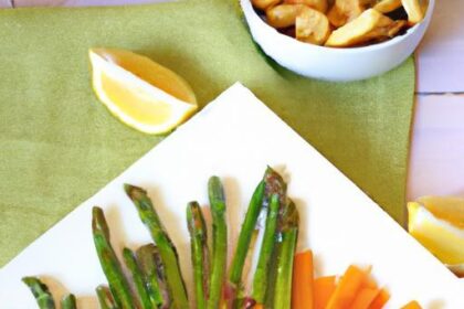 Crunchy Delight: Fresh Veggie Sticks with Creamy Hummus