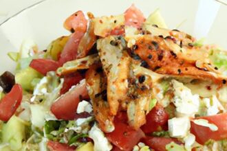 Fresh & Flavorful: Low-Carb Chicken Shawarma Salad Recipe