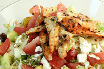 Fresh & Flavorful: Low-Carb Chicken Shawarma Salad Recipe