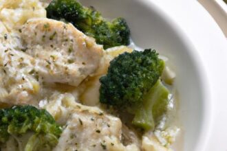 Creamy Chicken Alfredo with Broccoli: A Healthy Twist