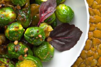 Sweet & Tangy Delight: Brussels Sprouts with Honey Balsamic