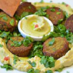 Crispy Baked Falafel Meets Creamy Hummus: A Perfect Pair