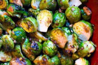 Garlic-Kissed Vegan Sautéed Brussels Sprouts Delight
