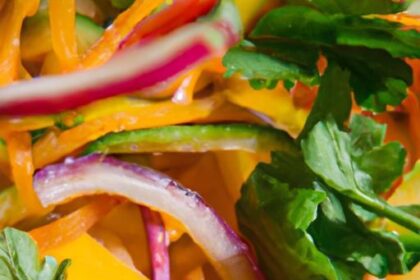 Tropical Mango & Papaya Salad: A Refreshing Island Delight