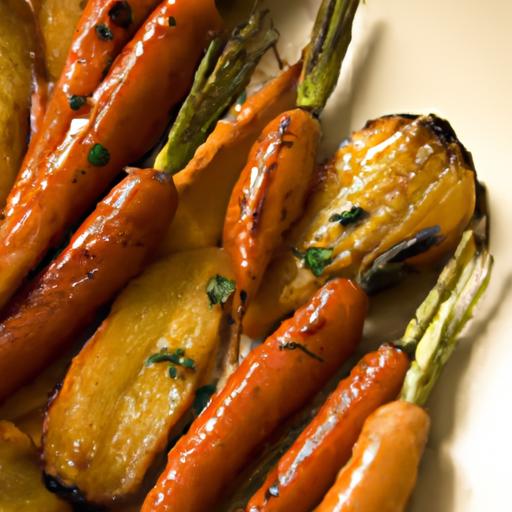 Savory Garlic Herb Roasted Carrots: A Flavorful Delight