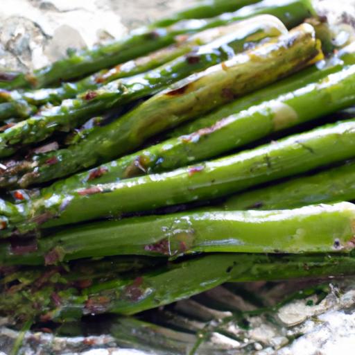 Sizzle & Steam: Perfectly Grilled Asparagus in Foil Wraps