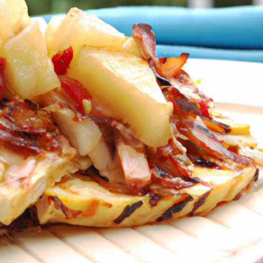Sweet & Savory BBQ Chicken and Pineapple Flatbread Delight