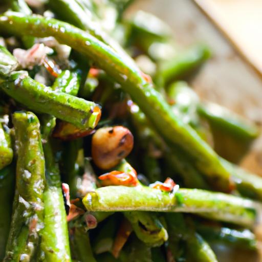 Crispy Roasted Green beans with Parmesan: A Savory Delight