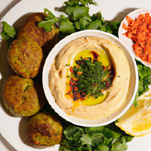 Crispy Baked Falafel Meets Creamy Hummus:‌ A Perfect Pair
