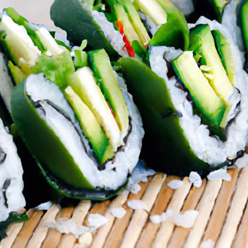 Fresh & Flavorful: Vegan Avocado Cucumber Sushi Rolls Guide