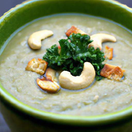 Creamy White⁤ Bean & Kale Soup: A Cashew ‍Delight Recipe