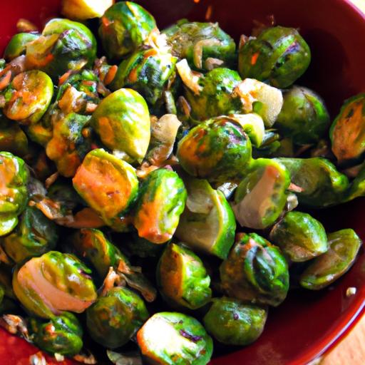 Garlic-Kissed Vegan Sautéed Brussels Sprouts Delight